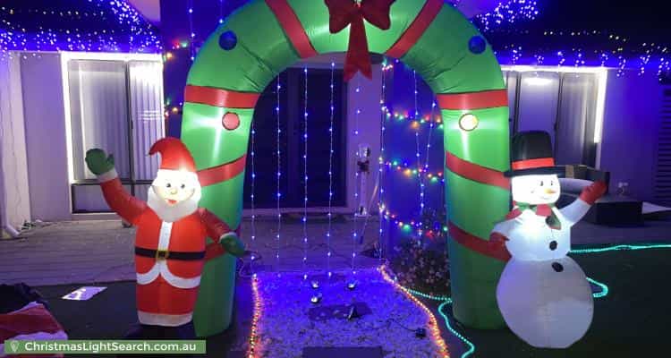 Christmas Light display at 5 Liberty Way, Baldivis