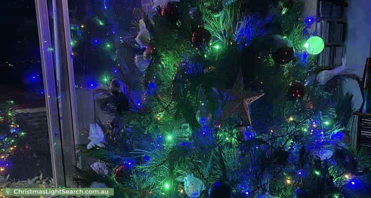 Christmas Light display at 51 Tipiloura Street, Ngunnawal