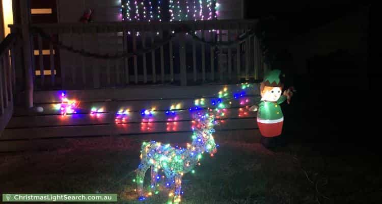 Christmas Light display at 48 Billson Street, Wonthaggi