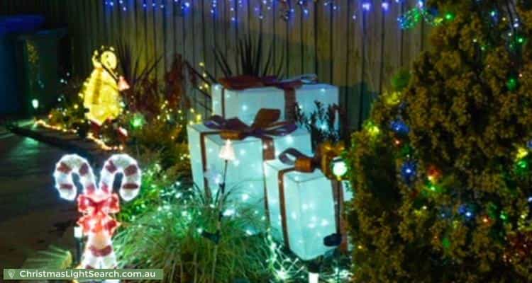 Christmas Light display at 45 Baringa Park Drive, Narre Warren South
