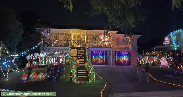 Christmas Light display at 30 Bunny Street, Everton Park