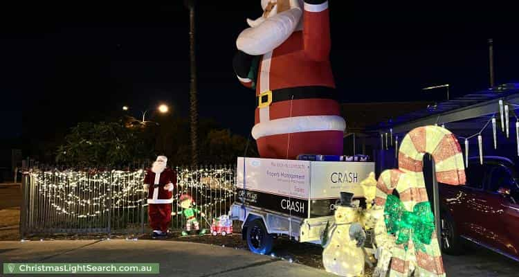 Christmas Light display at 191 Mirrabooka Avenue, Balga