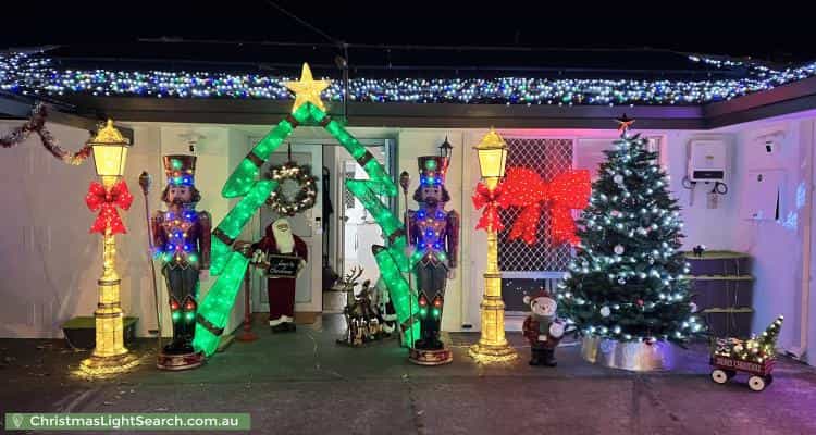 Christmas Light display at 191 Mirrabooka Avenue, Balga