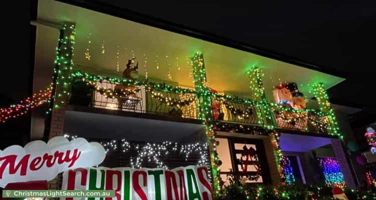 Christmas Light display at 30 Bunny Street, Everton Park