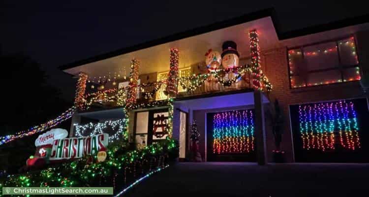 Christmas Light display at 30 Bunny Street, Everton Park