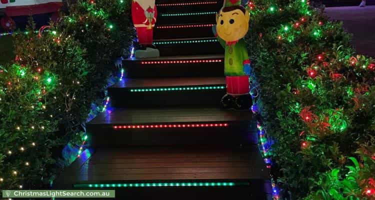 Christmas Light display at 30 Bunny Street, Everton Park