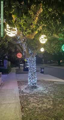 Christmas Light display at 60 Shearn Crescent, Doubleview