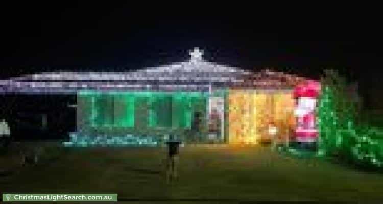 Christmas Light display at  Alpina Promenade, Banksia Grove