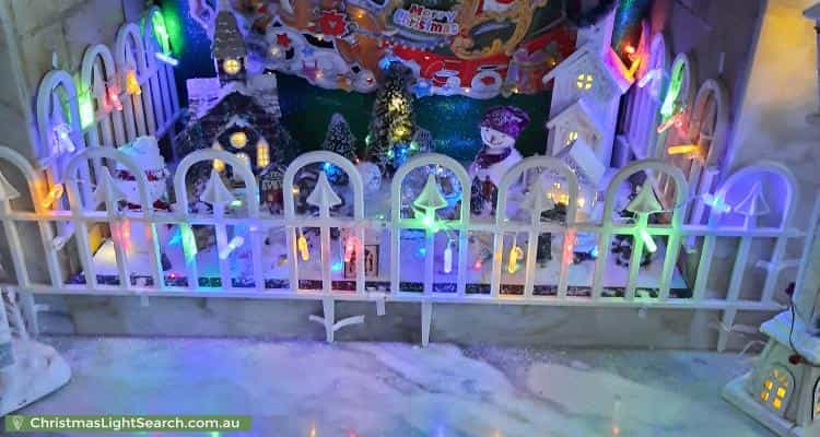 Christmas Light display at 12 Marie Street, Boronia