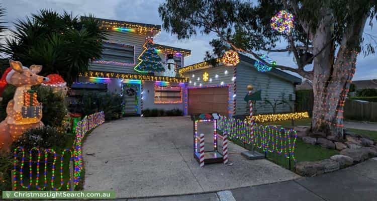 Christmas Light display at 7 Clarrisa Court, Narre Warren