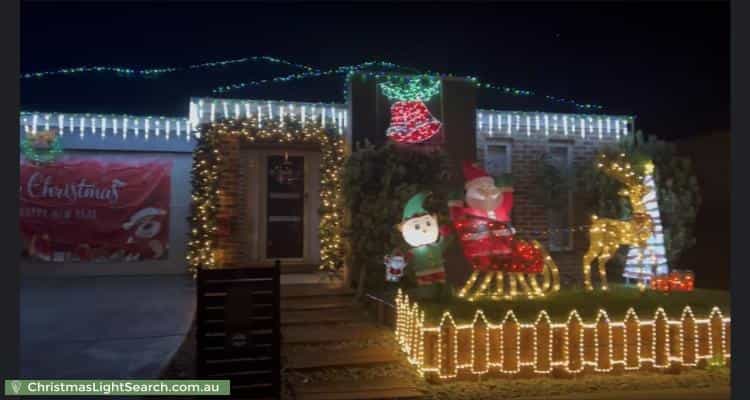 Christmas Light display at 56 Fitzwilliam Drive, Doreen