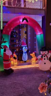Christmas Light display at 5 Corker Close, Narre Warren