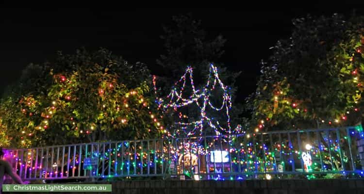Christmas Light display at Edwin Road, Templestowe