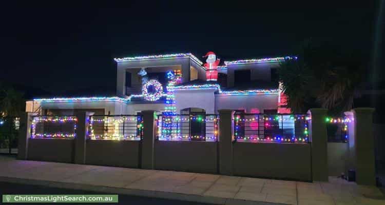 Christmas Light display at 92 East Road, Pearsall