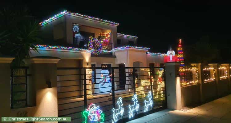 Christmas Light display at 92 East Road, Pearsall