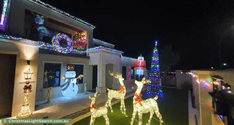 Christmas Light display at 92 East Road, Pearsall