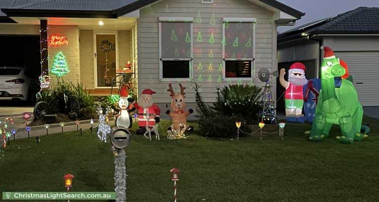 Christmas Light display at 13 Guy Avenue, Forster