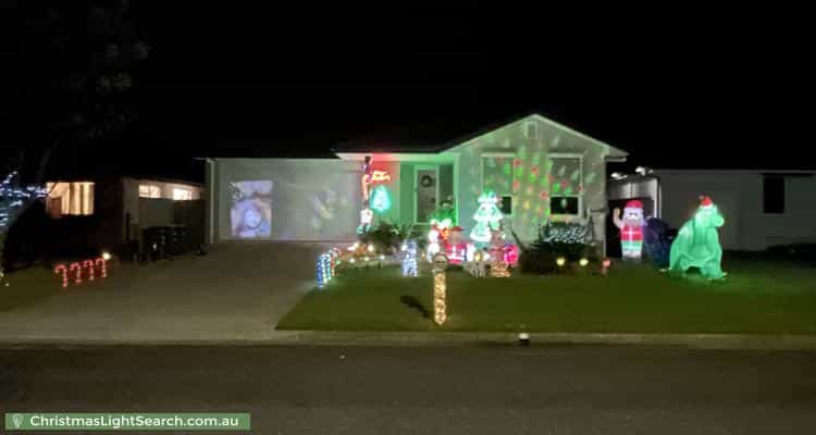 Christmas Light display at 13 Guy Avenue, Forster