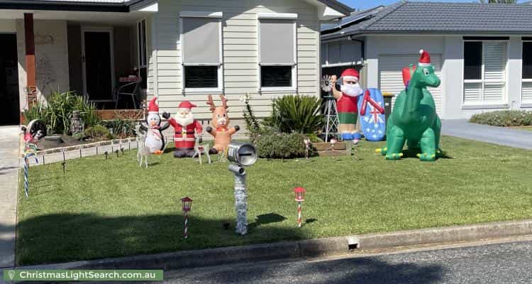 Christmas Light display at 13 Guy Avenue, Forster