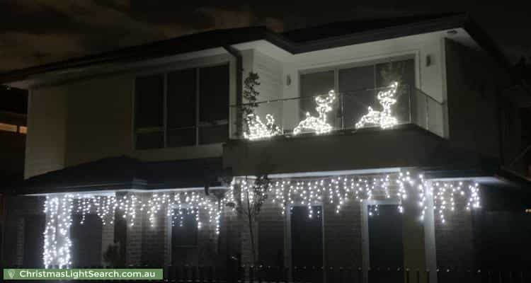 Christmas Light display at 11 Brosnan Crescent, Strathmore