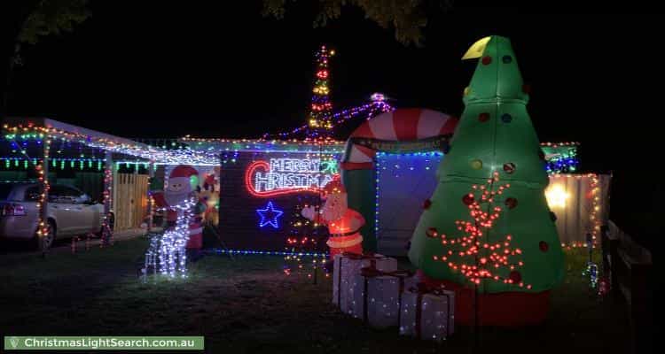 Christmas Light display at 8 Egret Court, Werribee