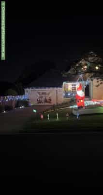 Christmas Light display at 74 Warranilla Avenue, Rosebud