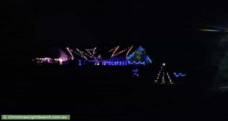 Christmas Light display at 32 Blake Road, Elizabeth South