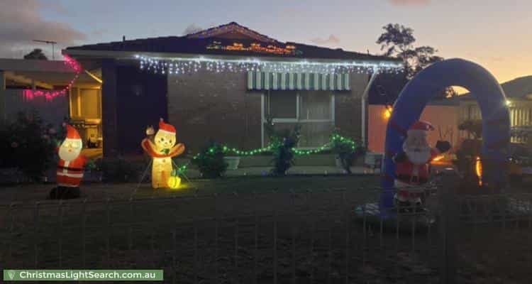 Christmas Light display at 6 Seeger Drive, Morphett Vale
