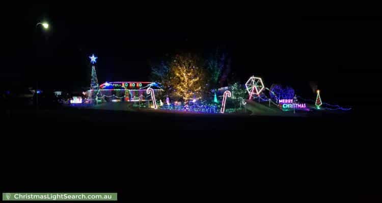 Christmas Light display at 29 Hentschke Road, Clare