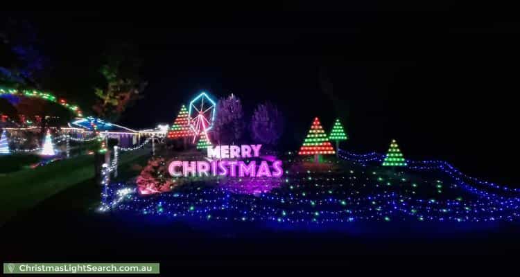 Christmas Light display at 29 Hentschke Road, Clare