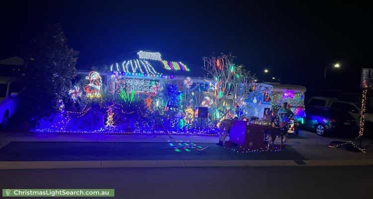 Christmas Light display at 59 Farnham Pass, Alkimos