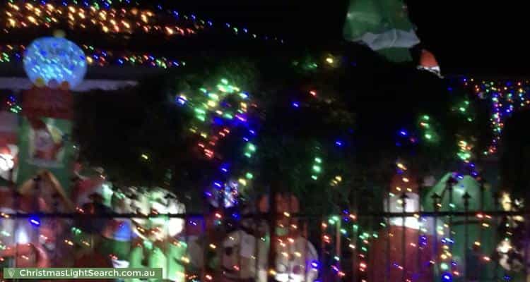 Christmas Light display at  Yandina Road, Hoppers Crossing