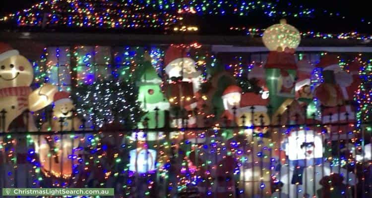 Christmas Light display at  Yandina Road, Hoppers Crossing