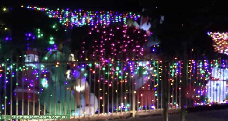 Christmas Light display at  Yandina Road, Hoppers Crossing