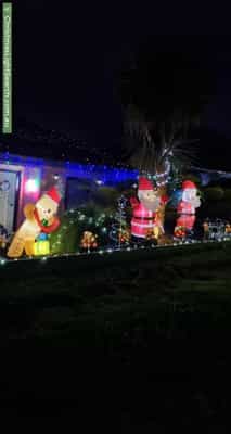 Christmas Light display at 10 Yellow Gum Drive, Pakenham