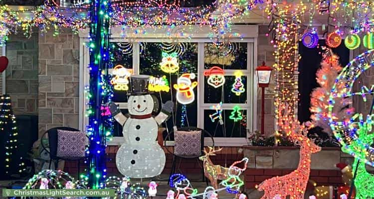 Christmas Light display at 1 McBeath Street, Hectorville