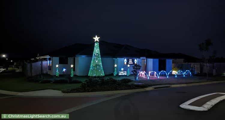 Christmas Light display at 24 Goldencrest Street, Caboolture