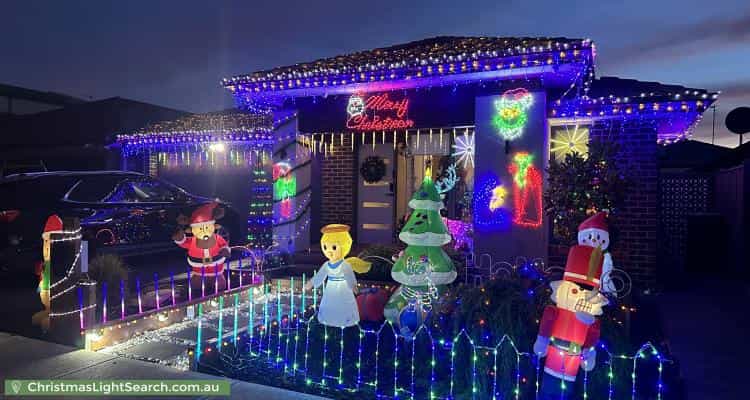 Christmas Light display at 27 Remus Circuit, Cranbourne West
