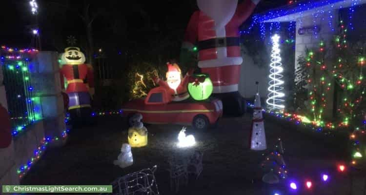 Christmas Light display at  Bindoon Loop, Huntingdale