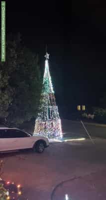 Christmas Light display at 22 Middleton Circuit, Gowrie