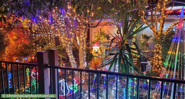 Christmas Light display at 82 Sansom Road, Semaphore Park