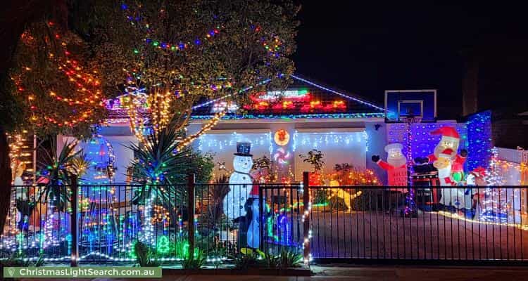 Christmas Light display at 82 Sansom Road, Semaphore Park