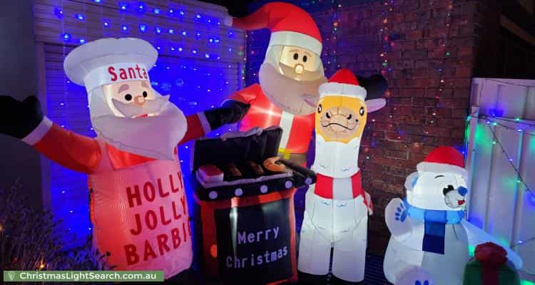 Christmas Light display at 82 Sansom Road, Semaphore Park