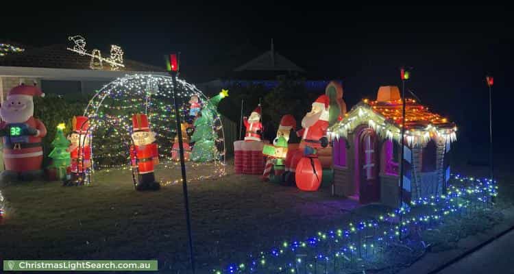 Christmas Light display at 64 Grand Paradiso Parade, Merriwa