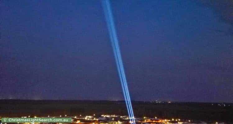 Christmas Light display at 12 Bedarra Crescent, Burpengary East