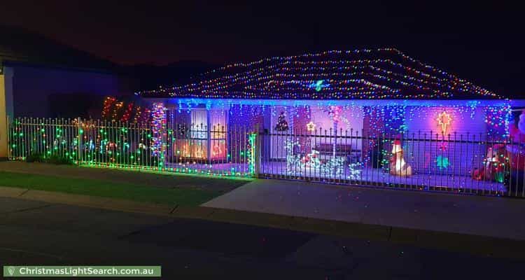 Christmas Light display at  Lynton Avenue, Mitchell Park