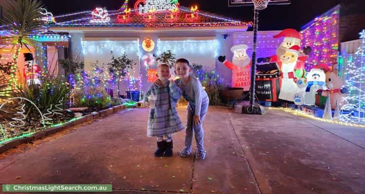 Christmas Light display at 82 Sansom Road, Semaphore Park