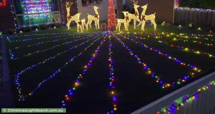 Christmas Light display at 67 Harbour Drive, Patterson Lakes