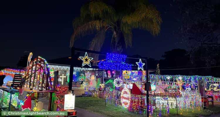 Christmas Light display at 39 Alice Street, Rooty Hill