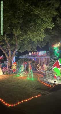 Christmas Light display at 50 Greenridge Court, Wynn Vale